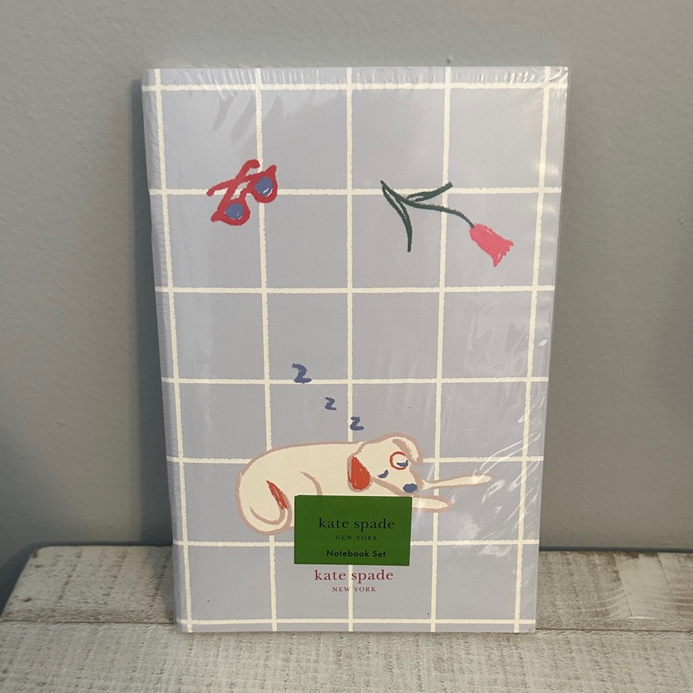 Nwt Kate spade park picnic notebook set